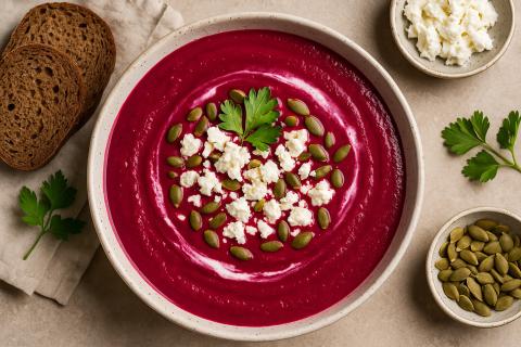 Свекла в новом амплуа: из простой русской классики — в блюдо ресторанного уровня Свекла в новом амплуа: из простой русской классики — в блюдо ресторанного уровня