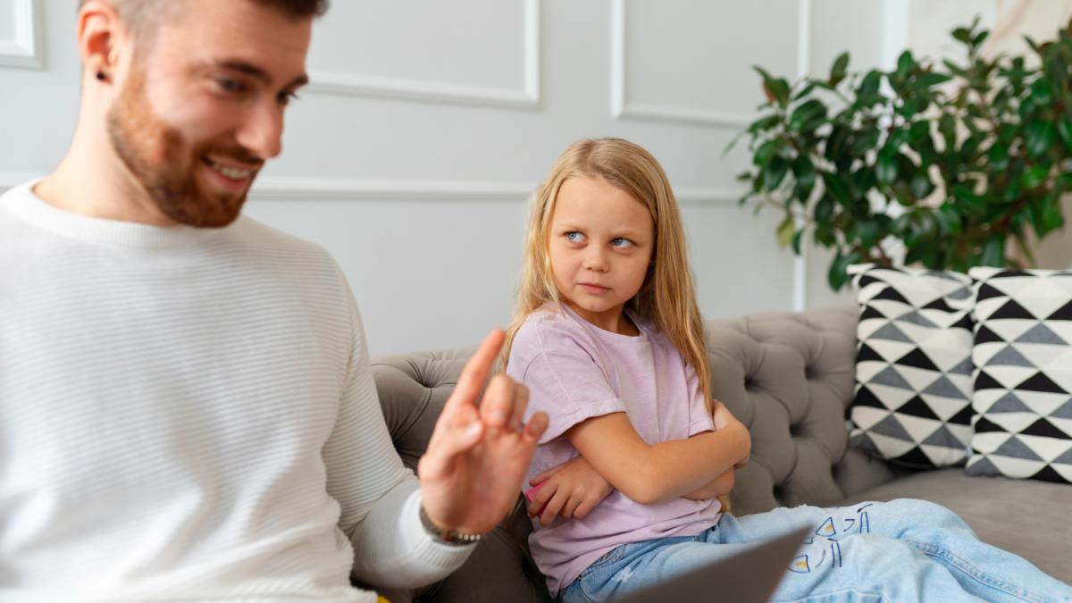 дочка с отцом