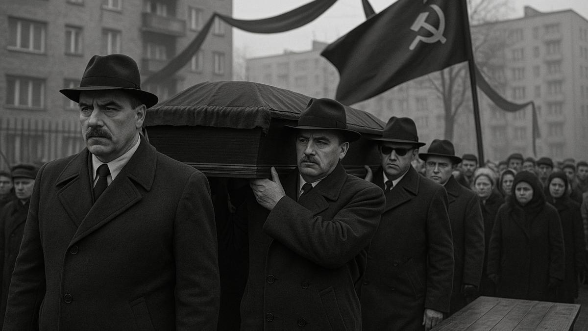 Советская похоронная процессия