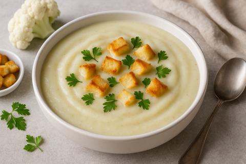 Кулинарные специалисты советуют суп-пюре из цветной капусты как универсальное блюдо для всей семьи