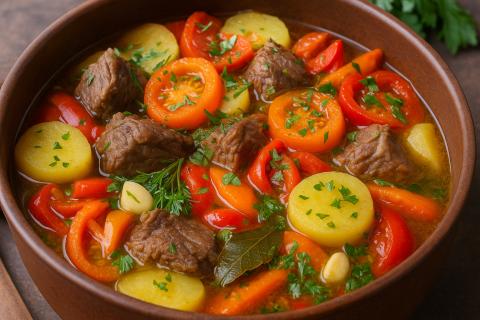 Кулинарный эксперт: мясо на кости делает хашламу насыщенной и сочной