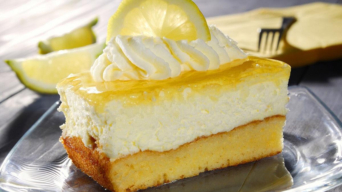 Лимонный торт