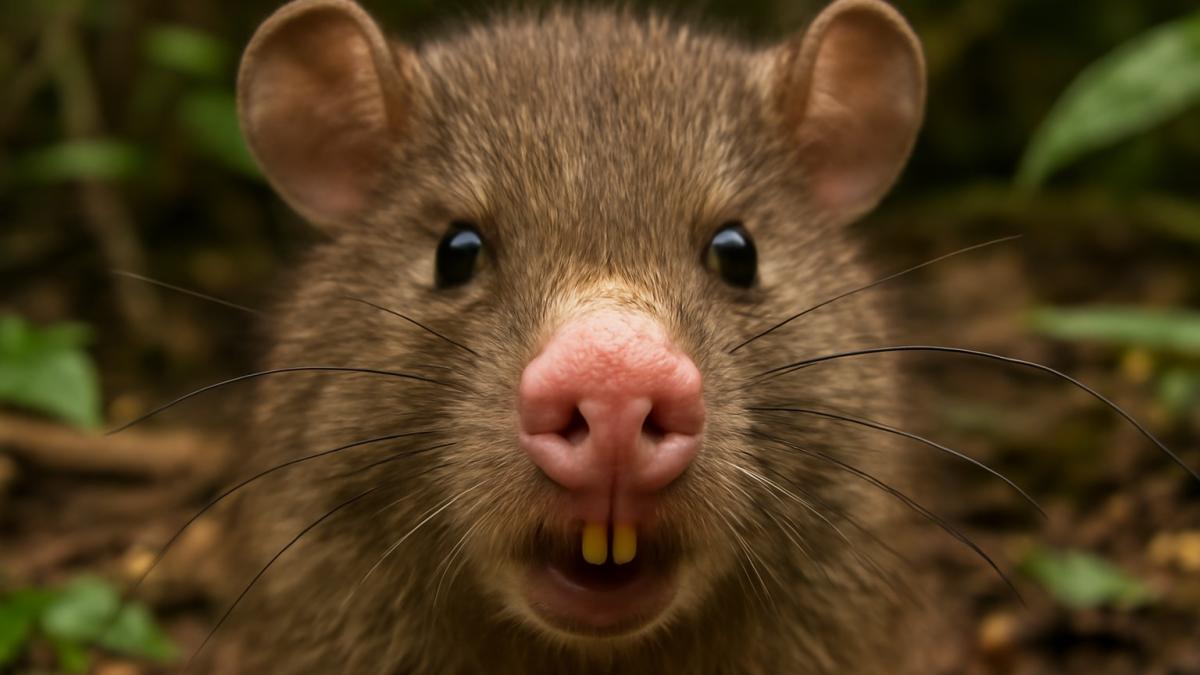 Свиноносая крыса из джунглей
