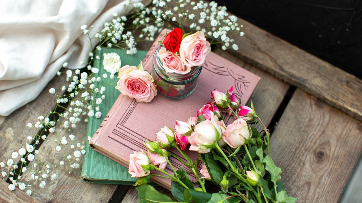 Розы и книги