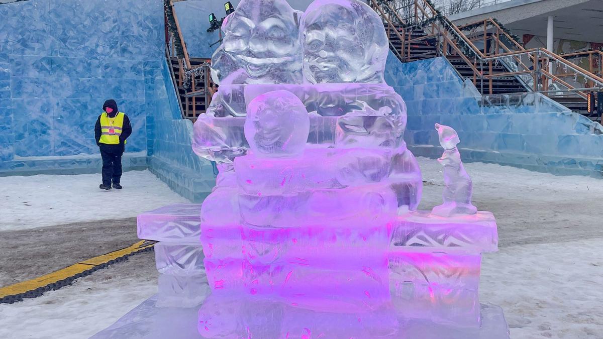 ледовые скульптуры