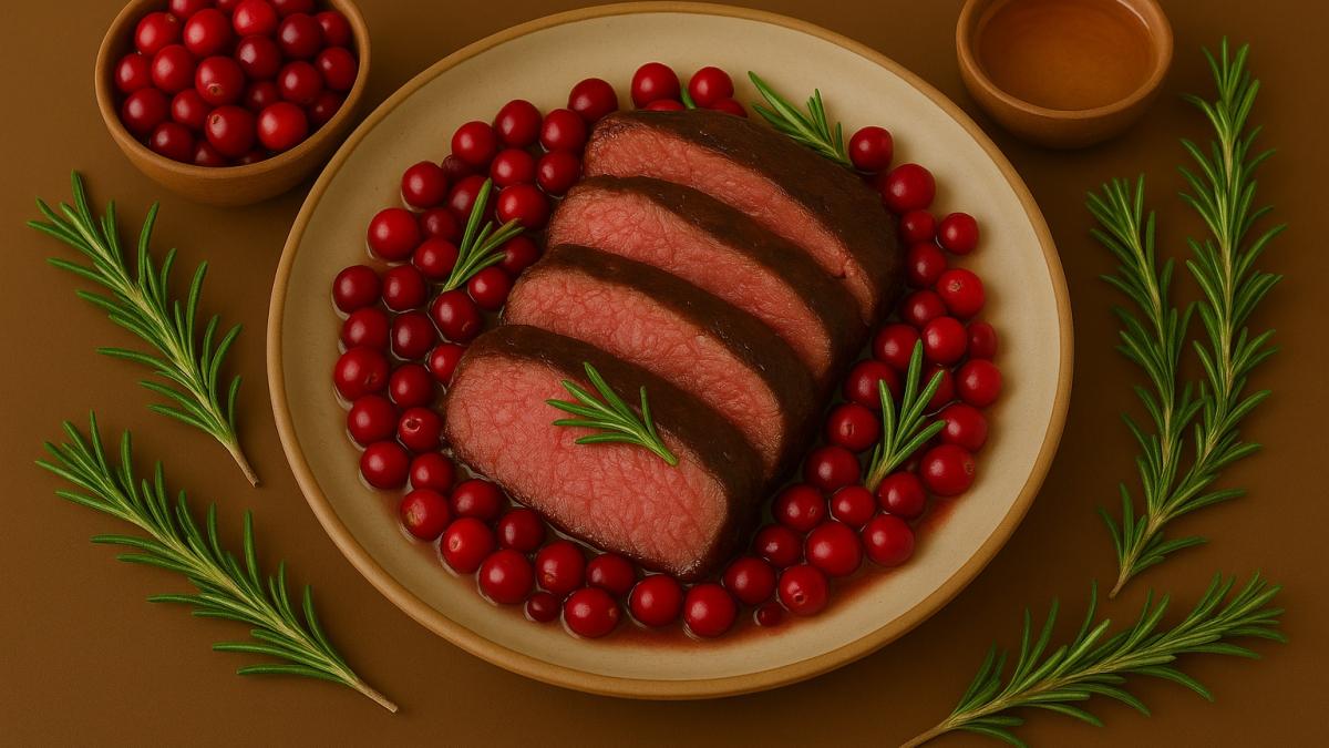 Оленина в клюквенном маринаде Оленина в клюквенном маринаде