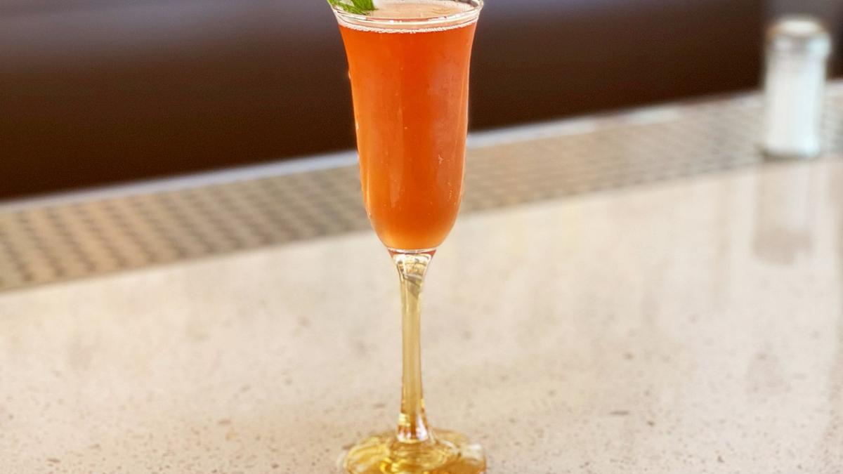 Напиток из мандарина