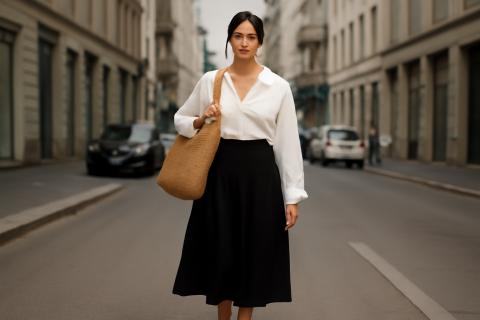 Смену джинсов на юбки-колонны в гардеробах выявили эксперты моды