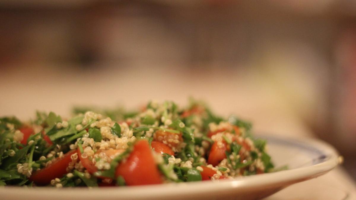 Салат с булгуром