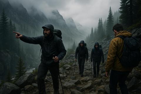 Опасности горных маршрутов