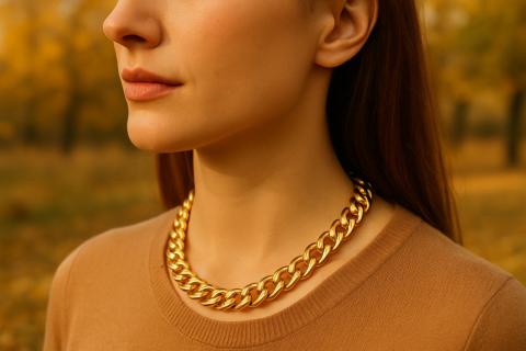 Vogue и GQ: золотая цепочка остаётся символом стиля и статуса