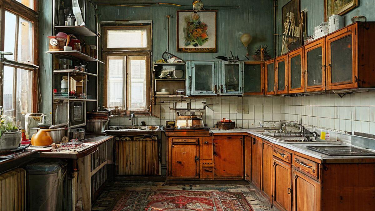 Кухня в коммуналке Кухня в коммуналке