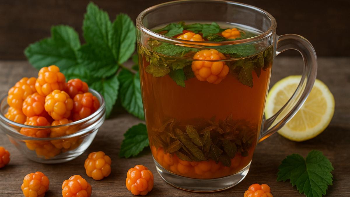 Алеутский чай с морошкой