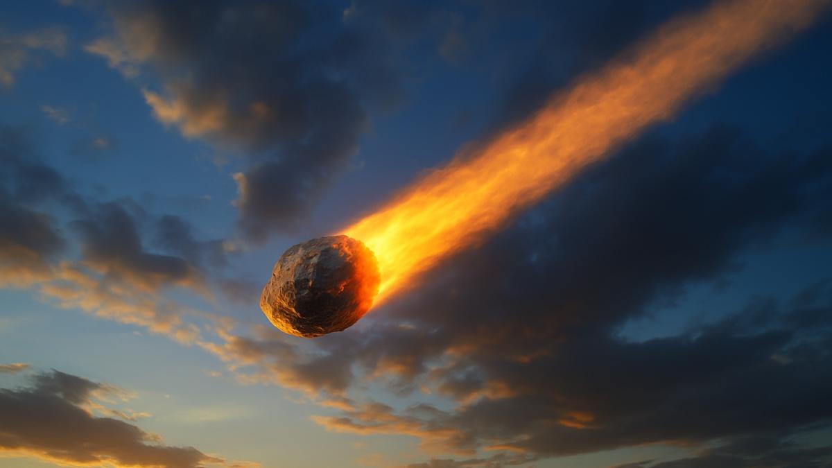 Падение метеорита Падение метеорита