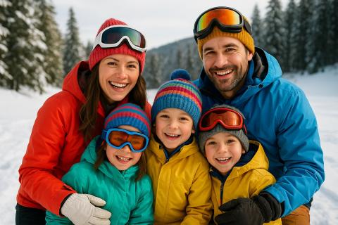 В Лабытнанги открыли новую деревянную горку для катаний — администрация района