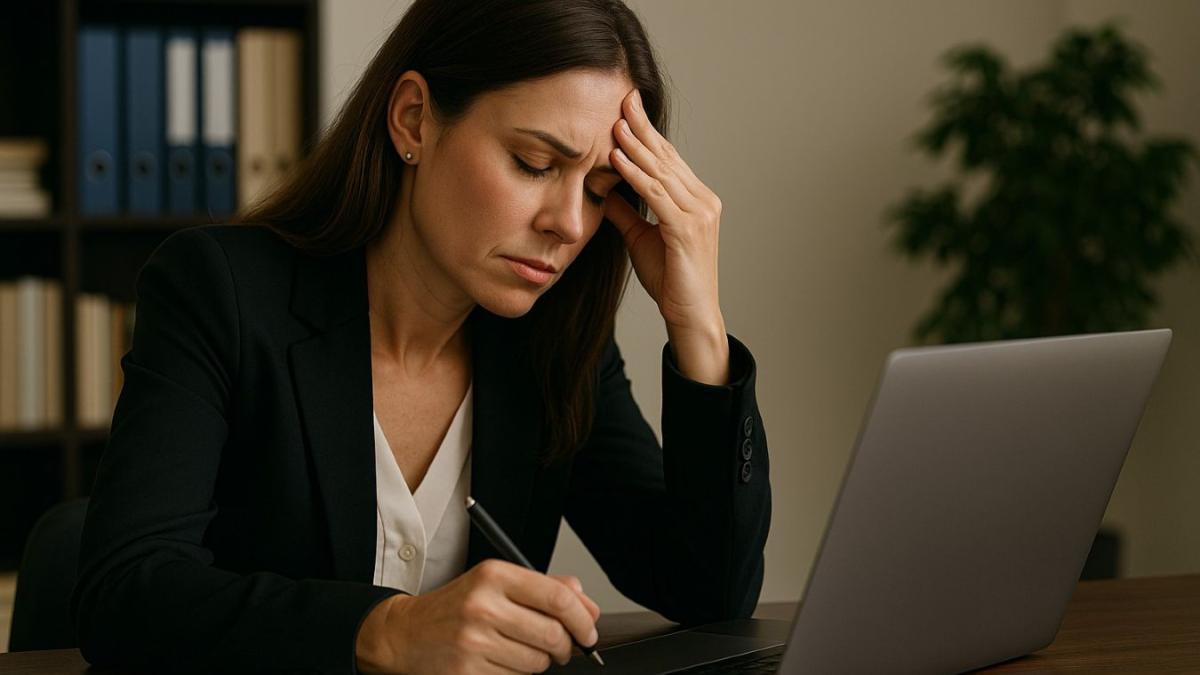 Стресс женщины-руководителя