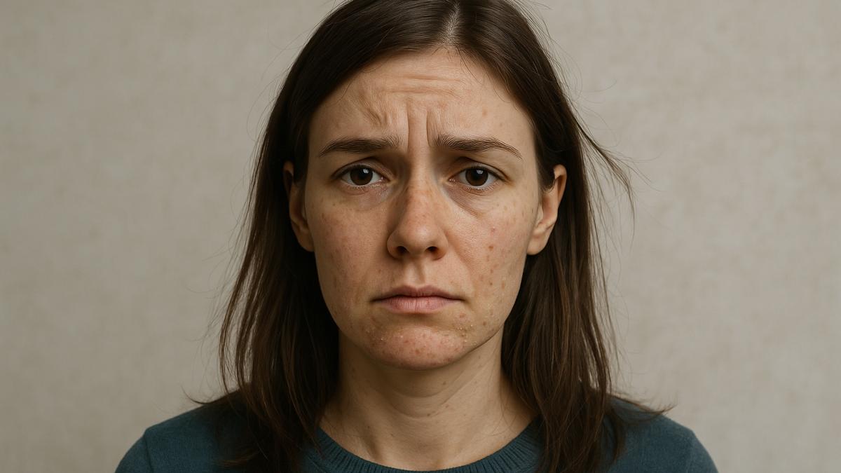 Женщина в стрессе Женщина в стрессе