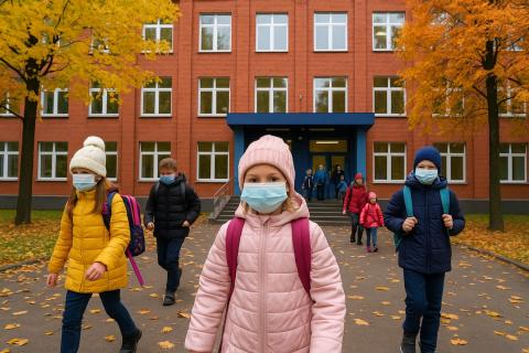 Учёные РАН ожидают рост заболеваемости гриппом и ОРВИ среди детей зимой