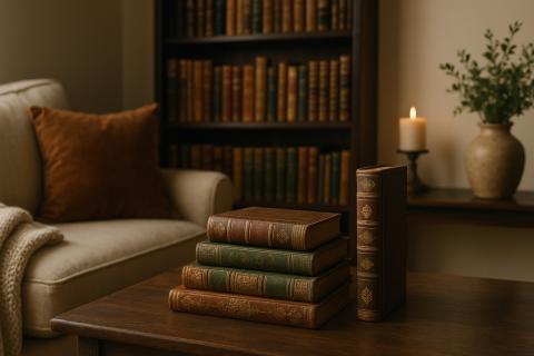 Редкие книги стали популярным элементом интерьера у дизайнеров