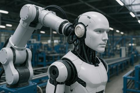 В России создали первого антропоморфного робота с ИИ — ТАСС