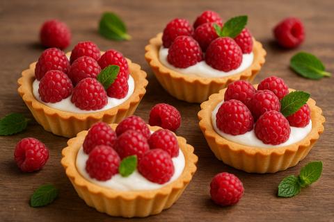 Десерт пахнет летом даже в ноябре: корзиночки с малиной возвращают солнечное настроение Десерт пахнет летом даже в ноябре: корзиночки с малиной возвращают солнечное настроение