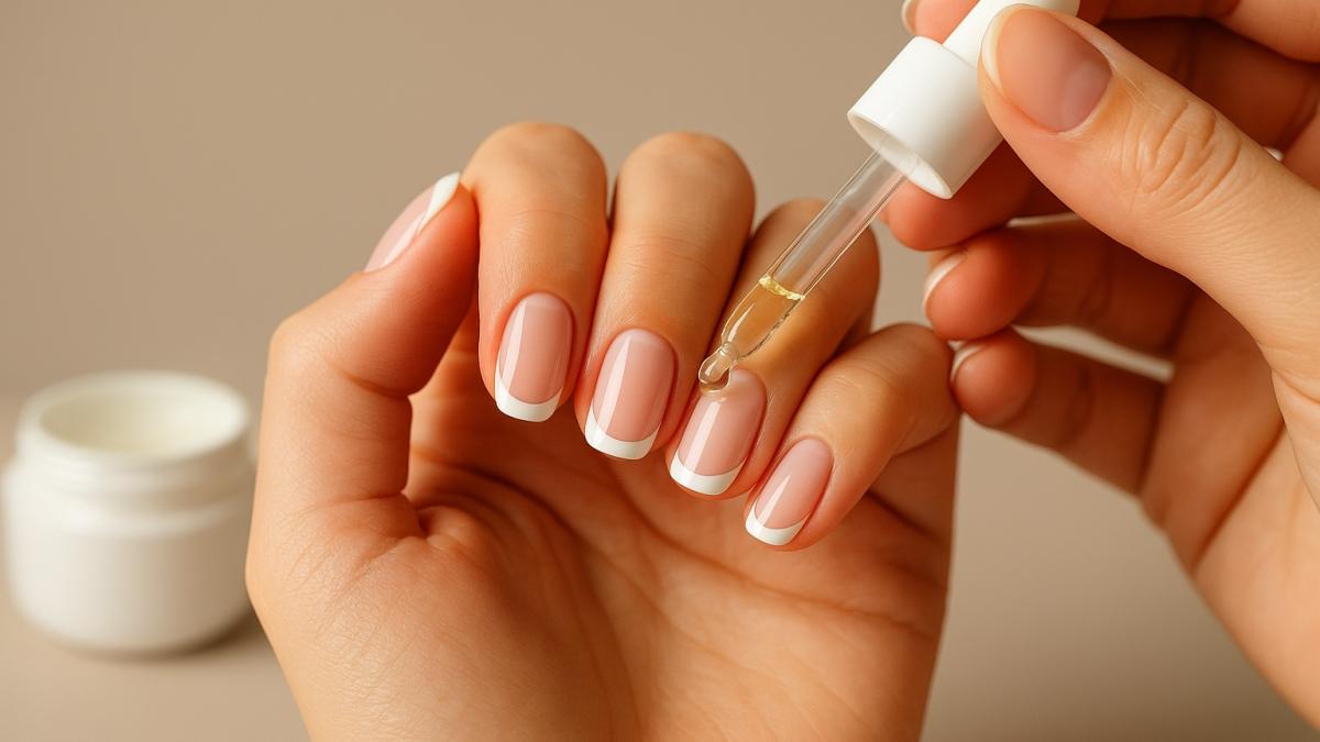 Уход за ногтями маслом