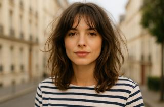 Тёплые карамельные оттенки подсвечивают золото карих глаз — колорист