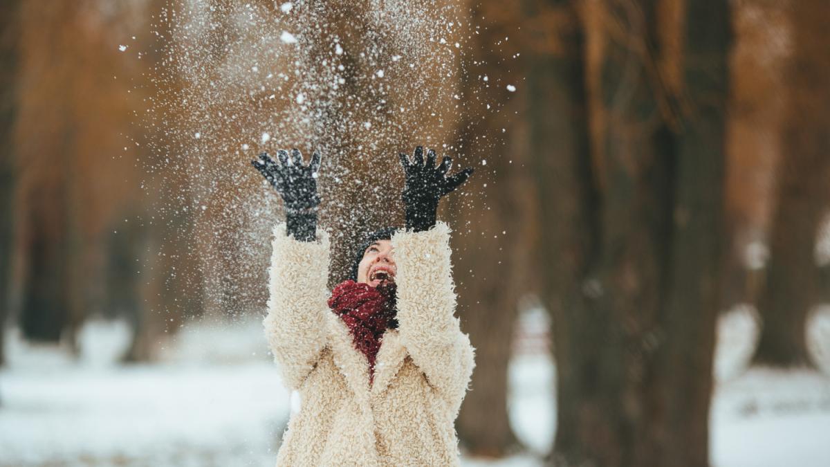 Фото прогулки в снежную погоду