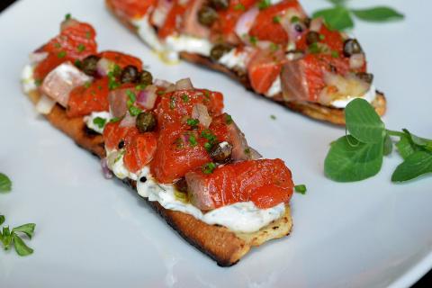 Морской гребешок раскрыл вкус с северным лаймом