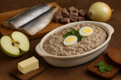 Закуска из прошлого, которая снова в моде: домашний форшмак возвращается на стол Закуска из прошлого, которая снова в моде: домашний форшмак возвращается на стол