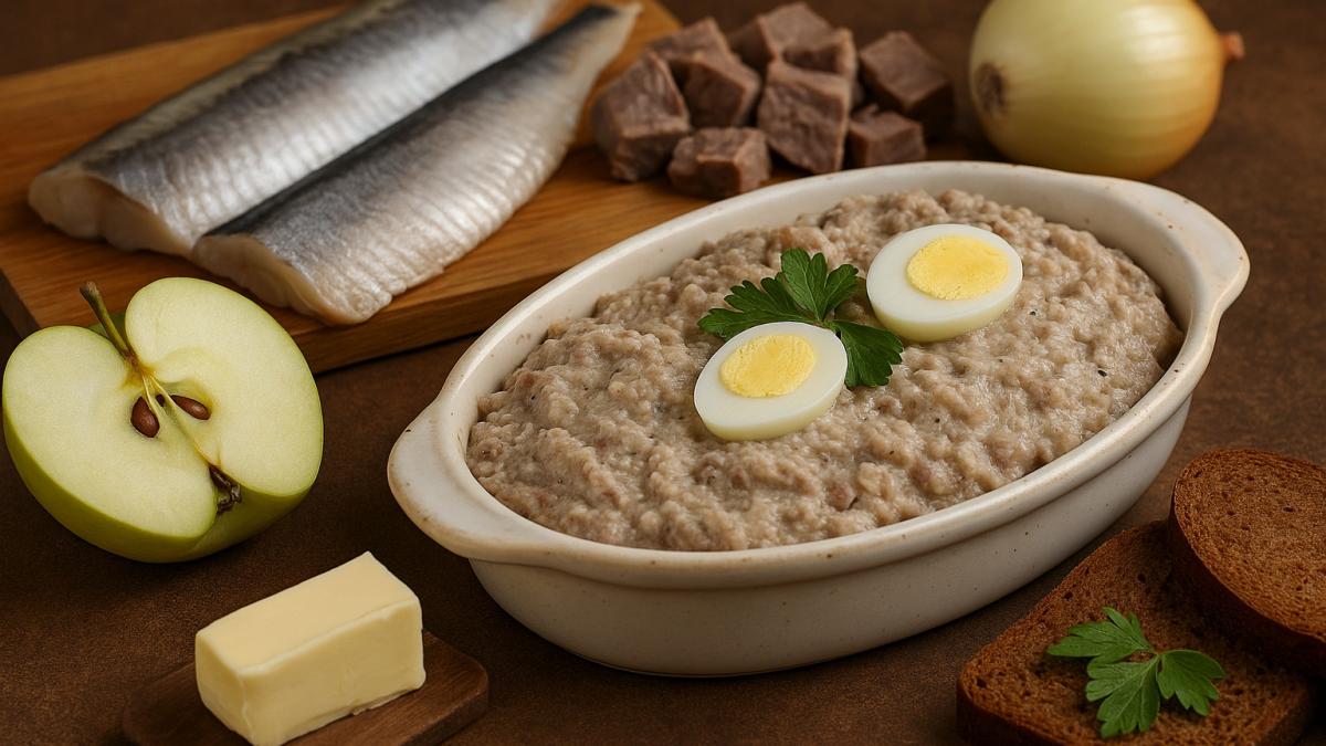 Форшмак из говядины и сельди Форшмак из говядины и сельди