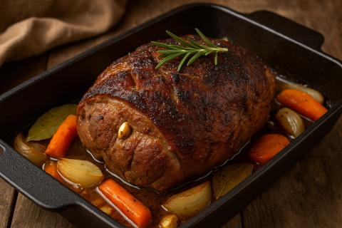 Как сделать свиной окорок сочным внутри и румяным снаружи — хитрость от кулинаров Как сделать свиной окорок сочным внутри и румяным снаружи — хитрость от кулинаров