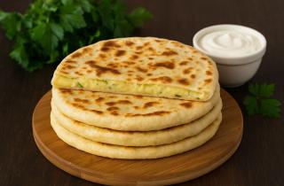 Тесто для хычинов замешивают на тёплой воде — кулинары