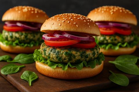 Когда хочется бургера, но без чувства вины — этот рецепт спасает фигуру и настроение Когда хочется бургера, но без чувства вины — этот рецепт спасает фигуру и настроение