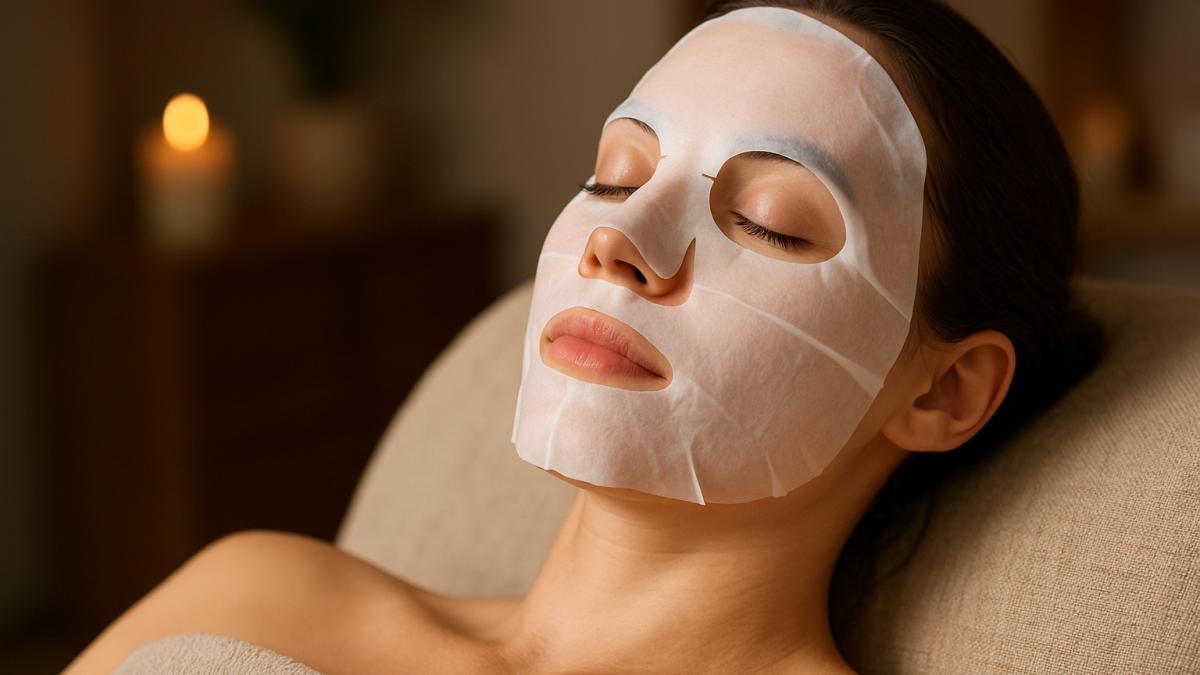 Тканевая маска без надписей