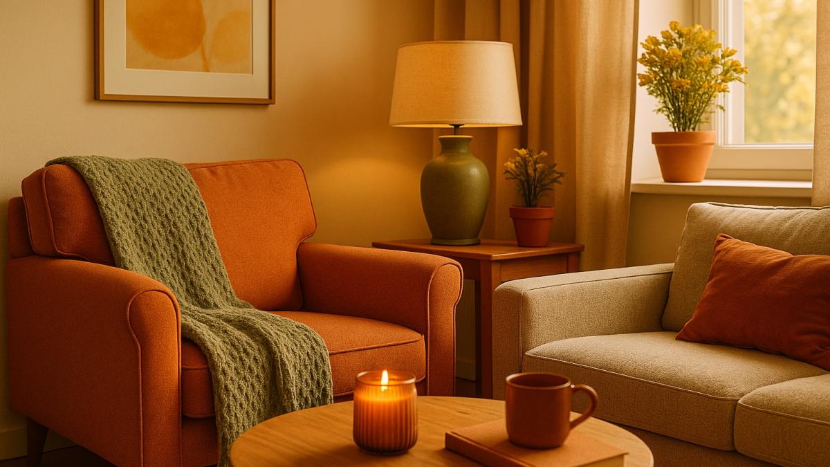 Осенний уют в интерьере Осенний уют в интерьере