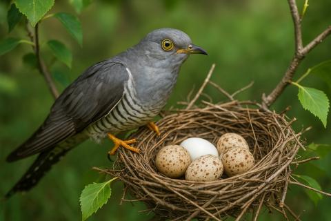 Орнитологи подтвердили совпадение цвета яиц с гнездом вида-хозяина
