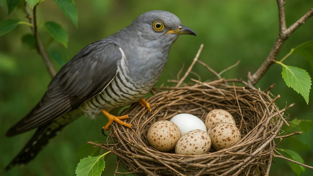 Кукушка у гнезда
