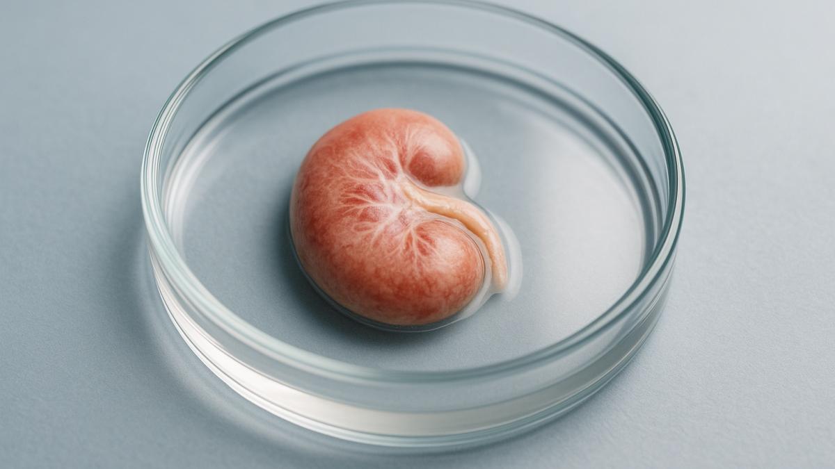 Органоид почки в чашке Петри