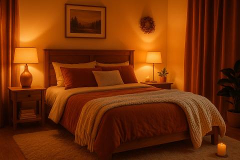 Когда дом обнимает: как вернуть спальне тепло и спокойствие без единого гвоздя Когда дом обнимает: как вернуть спальне тепло и спокойствие без единого гвоздя