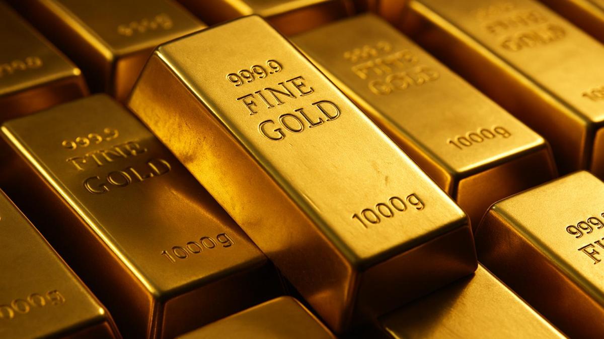 золотые слитки
