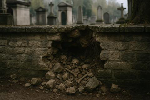 Историки: в XVIII веке кладбище Невинных в Париже закрыли из-за экологической катастрофы