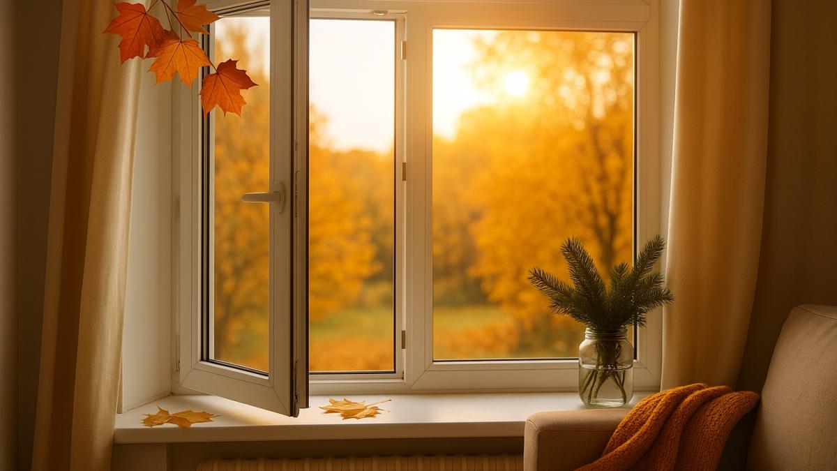 Осеннее проветривание дома Осеннее проветривание дома