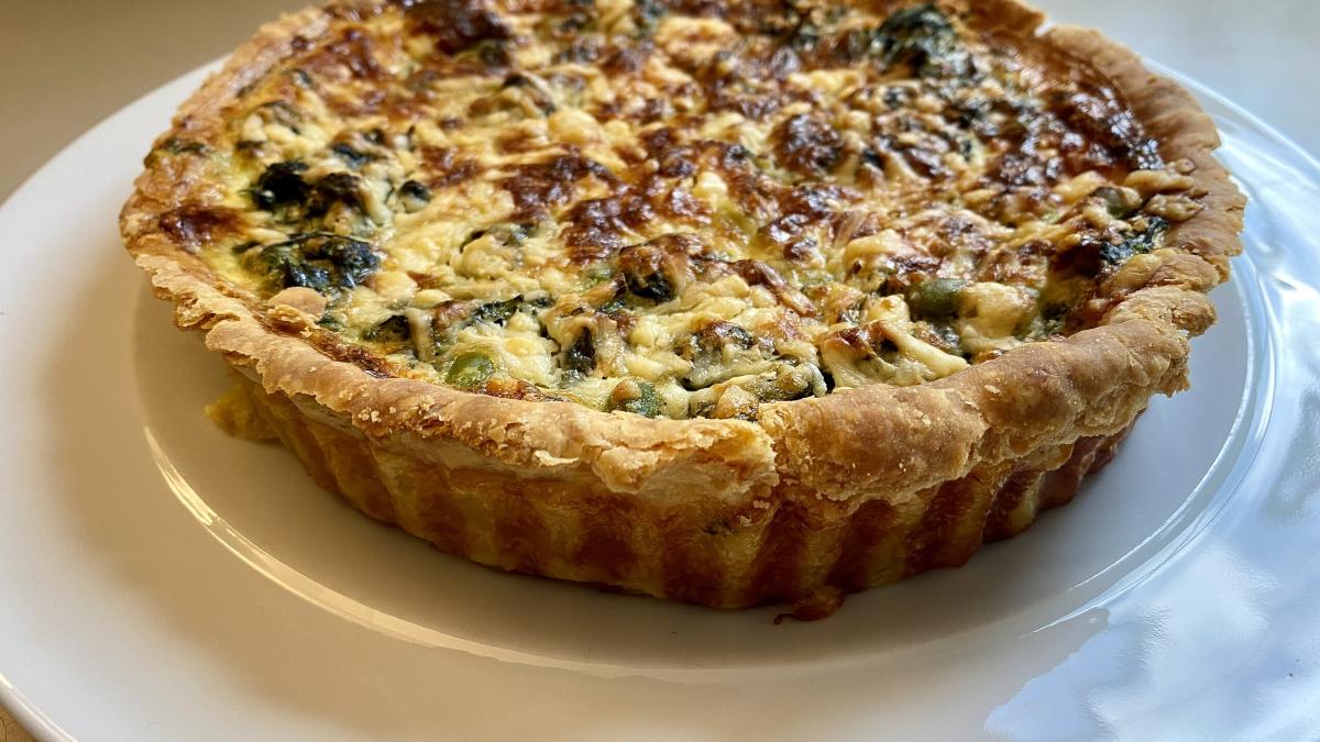 Овощной киш