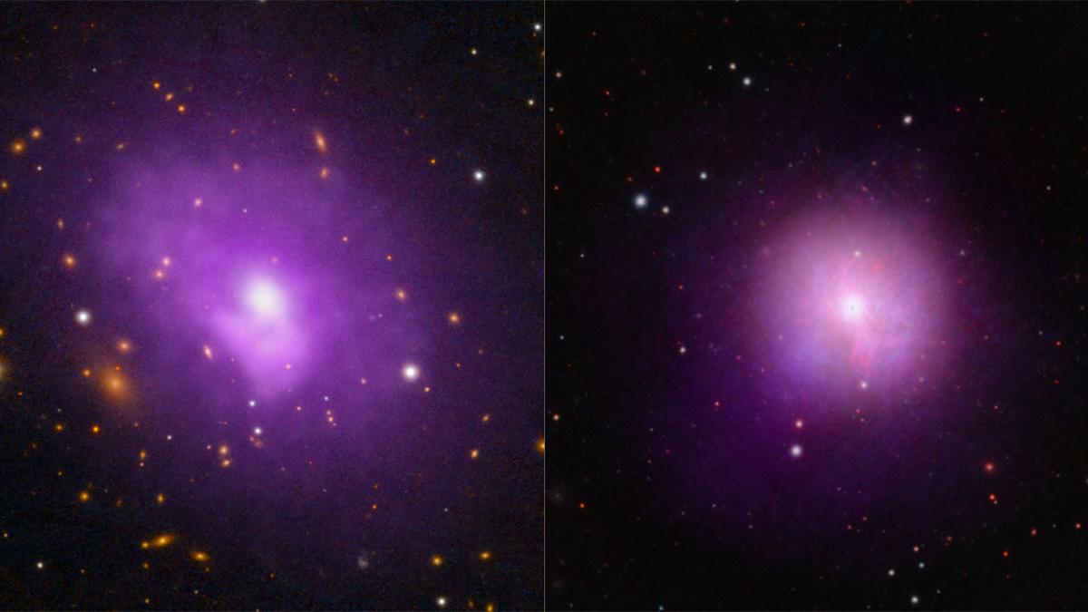 Чёрные дыры Abell 478 и NGC 5044