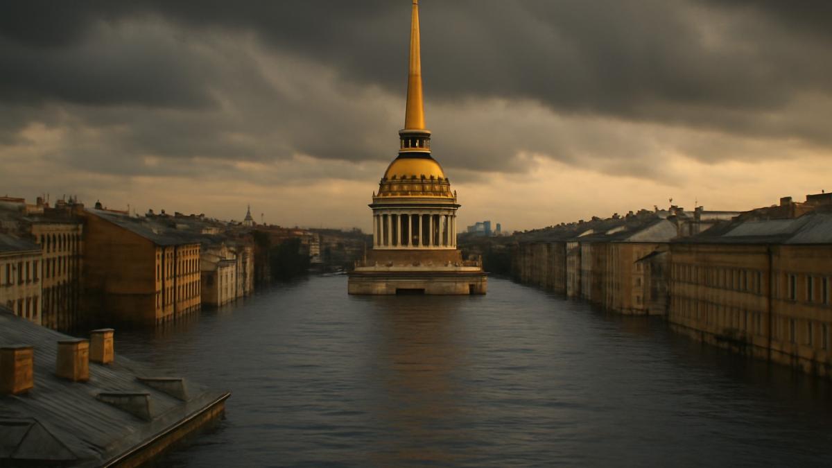 затопленный город затопленный город