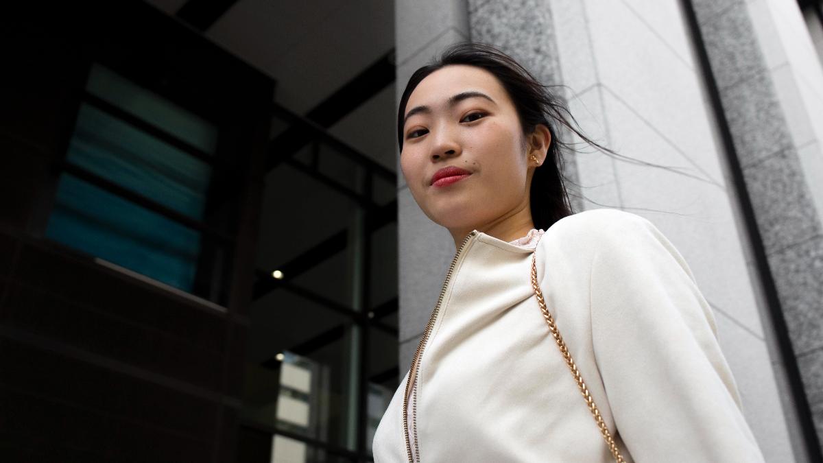 высокая китаянка