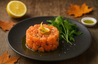 Омега-3, белок и вкус моря: тартар, который заряжает энергией