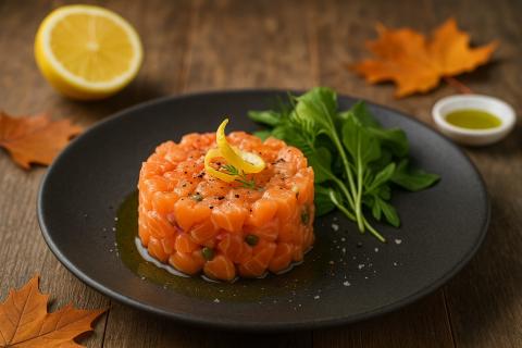 Омега-3, белок и вкус моря: тартар, который заряжает энергией Омега-3, белок и вкус моря: тартар, который заряжает энергией