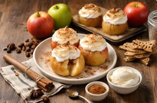 Съедобная корзиночка с ароматным секретом: как приготовить изысканный десерт из простых яблок